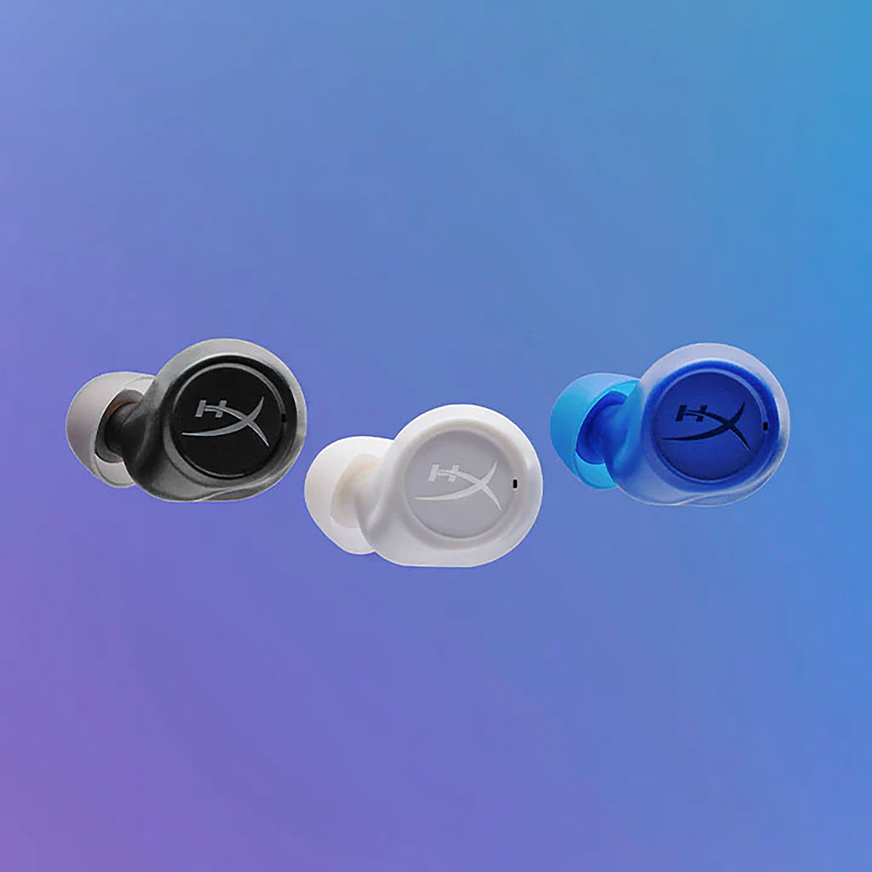 Earbuds - Bluetooth Headphones for Gaming and Lifestyle Take your gaming wherever you go with HyperX wireless earbuds with Bluetooth connection. Enjoy premium sound, signature comfort and a long-lasting battery life.