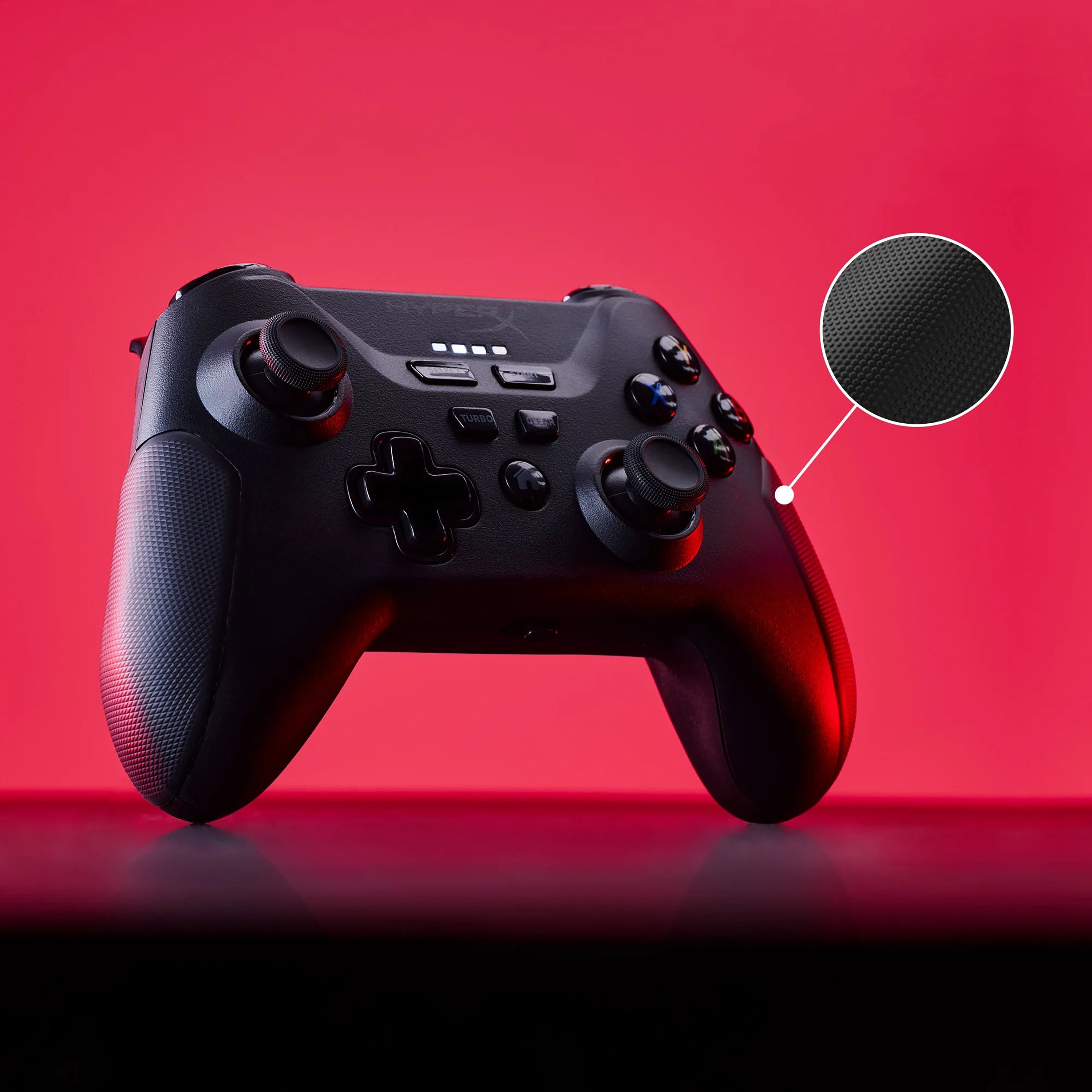 【色:クリア_パターン名:単品】HyperX Clutch Gladiate R HyperX Clutch Gladiate | RGB Gaming Controller – HyperX CA