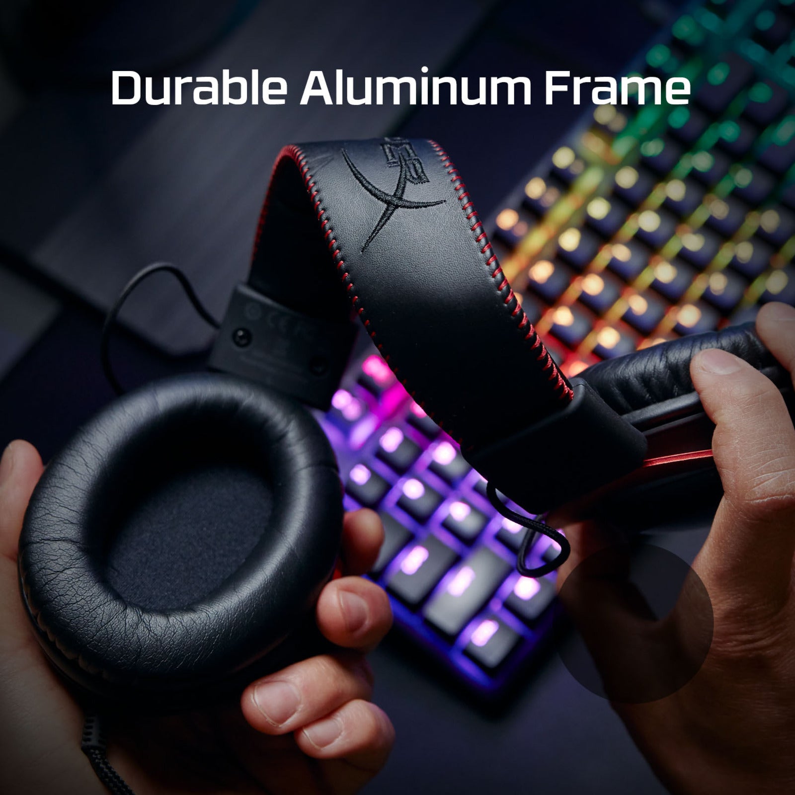 HyperX Cloud II - Gaming Headset (Black-Red) - 03