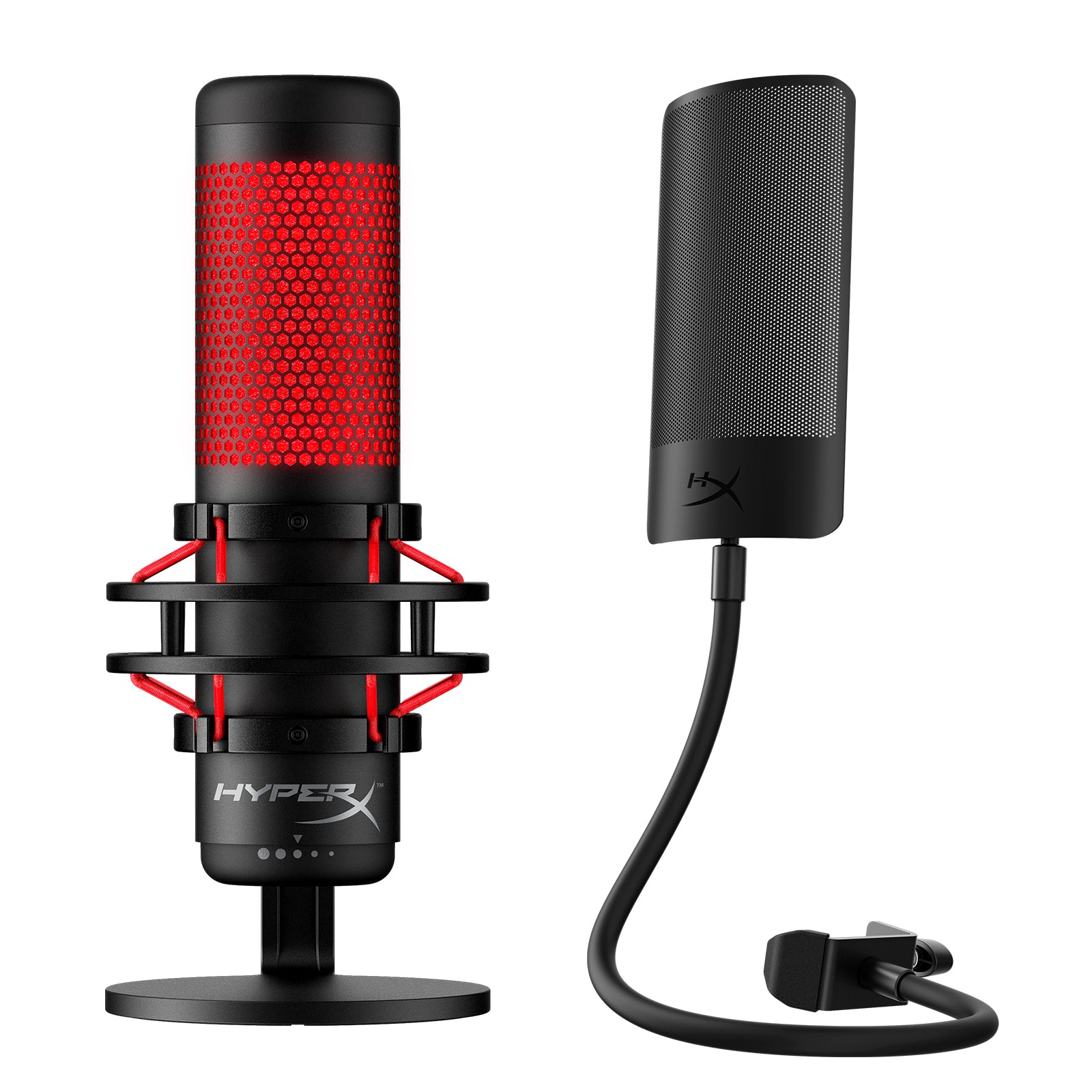 HyperX Bundle QuadCast + Shield Pop Filter HyperX CA