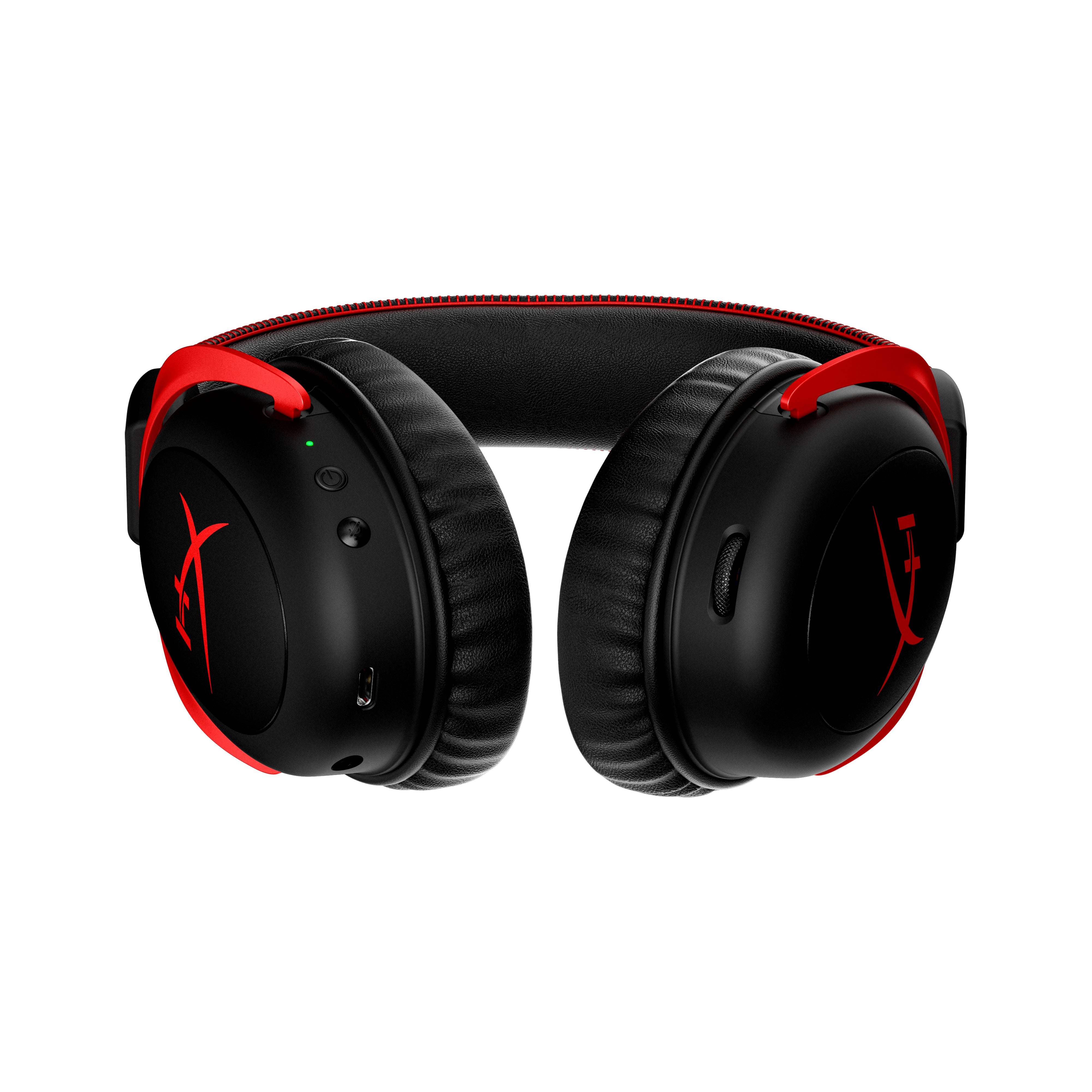 HyperX Cloud II Wireless - Gaming Headset (Black-Red) - 01