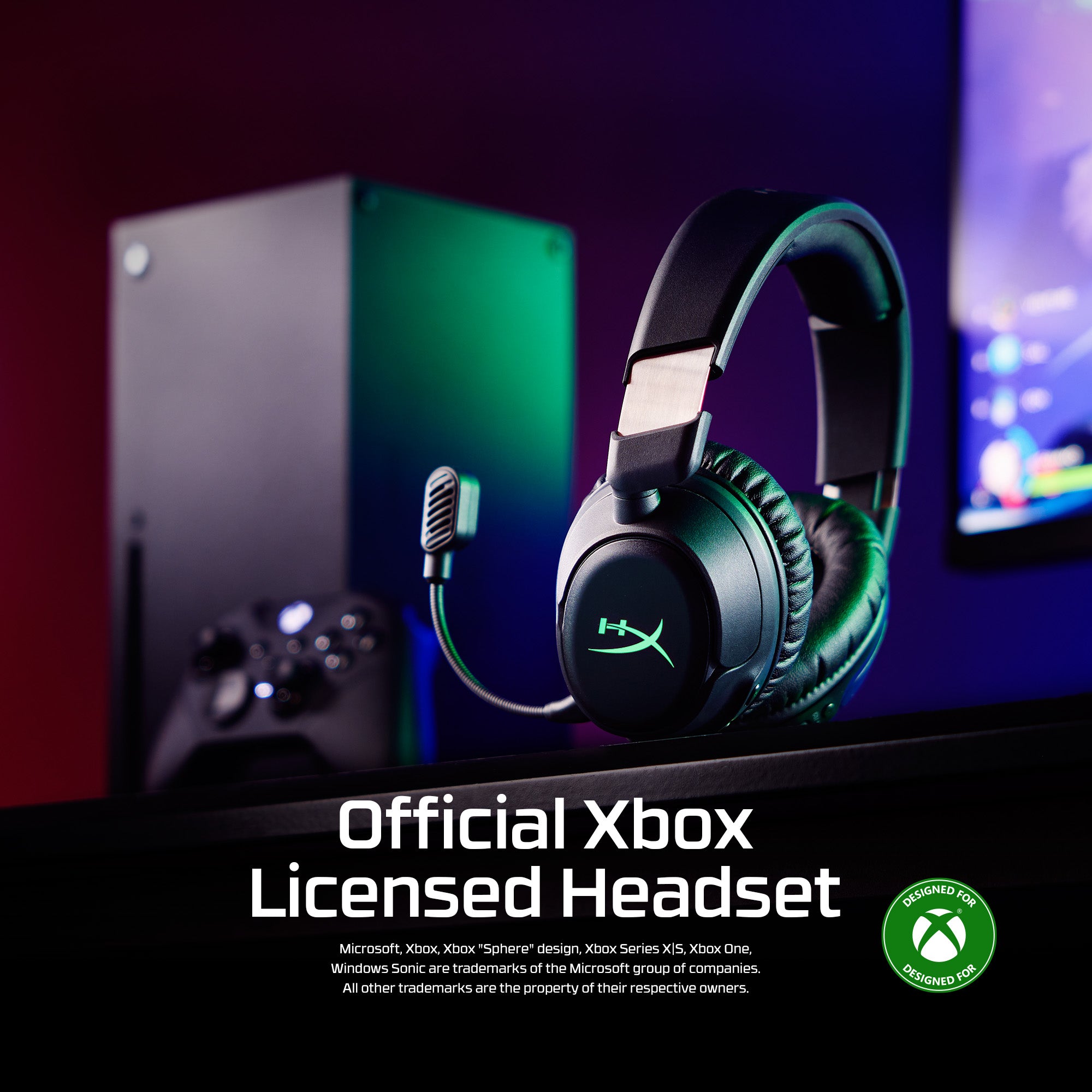 HyperX CloudX Flight 2 - Wireless Gaming Headset (Black) - Xbox - 03