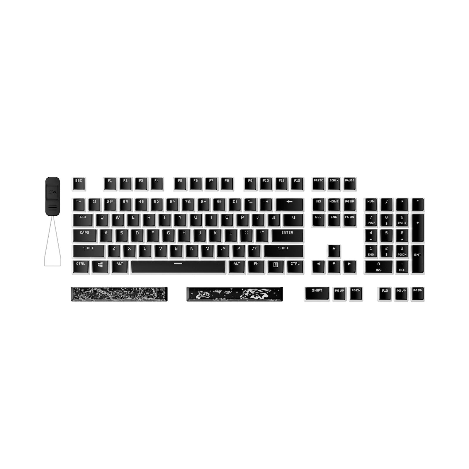 Pudding Keycaps 2 Full Key Set.