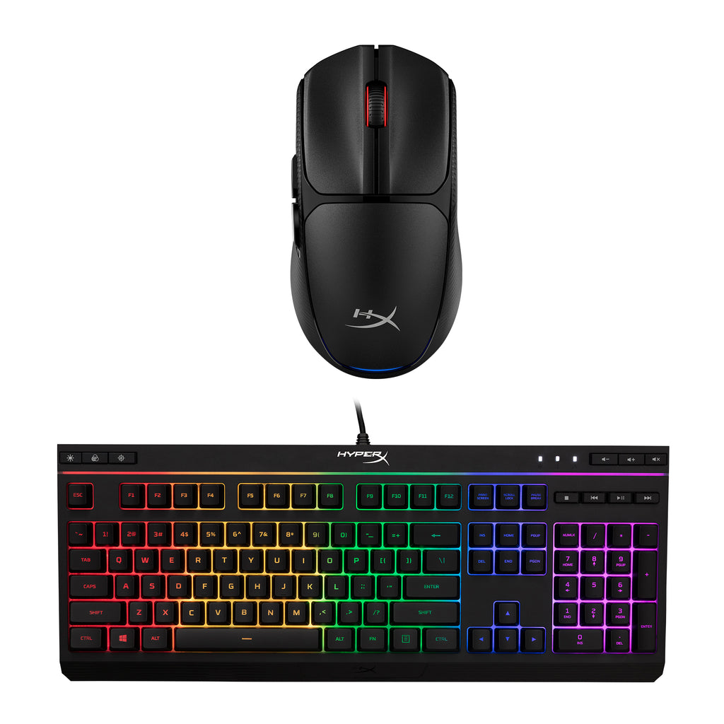 ふもこれキーボード＆HyperXマウスセット！！ Bundle_AlloyCoreRGB_FuseWirele