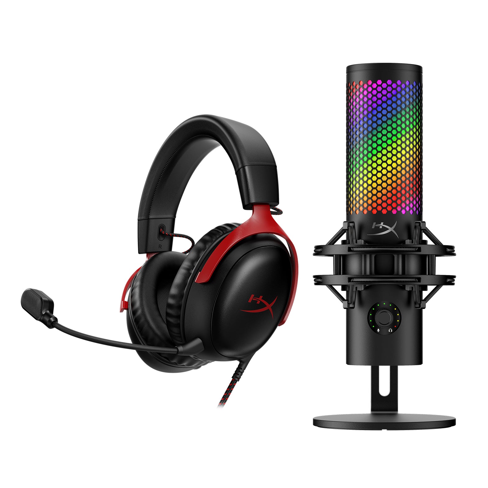 HyperX Bundle - Cloud Alpha Wireless Headset + QuadCast 2 S
