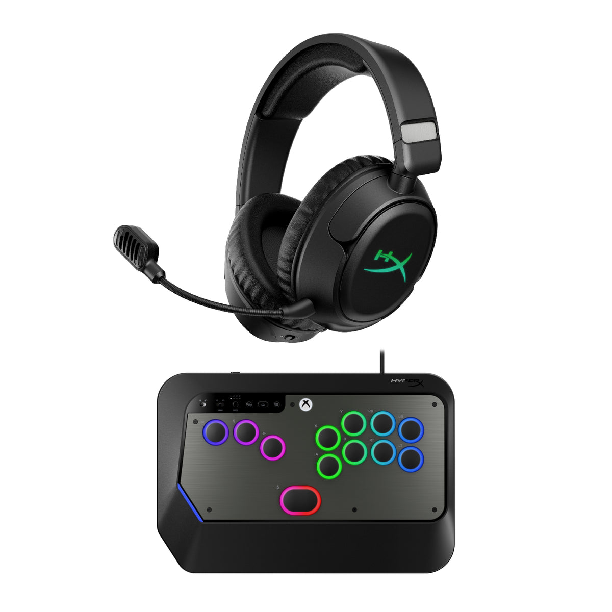 HyperX Console Bundle - CloudX Flight 2 Wireless + Clutch Tachi Xbox