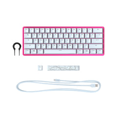 HyperX Alloy Origins 60 Pink – Clavier de jeu mécanique – HX Red