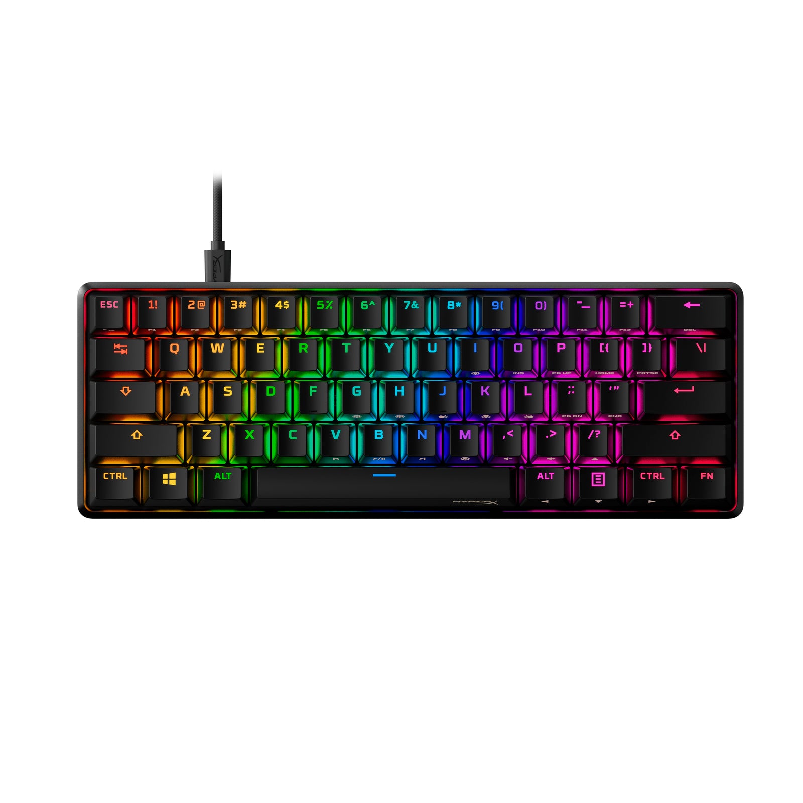 HyperX Alloy Origins 60 - Mechanical Gaming Keyboard - HX Red (US Layout) - 01