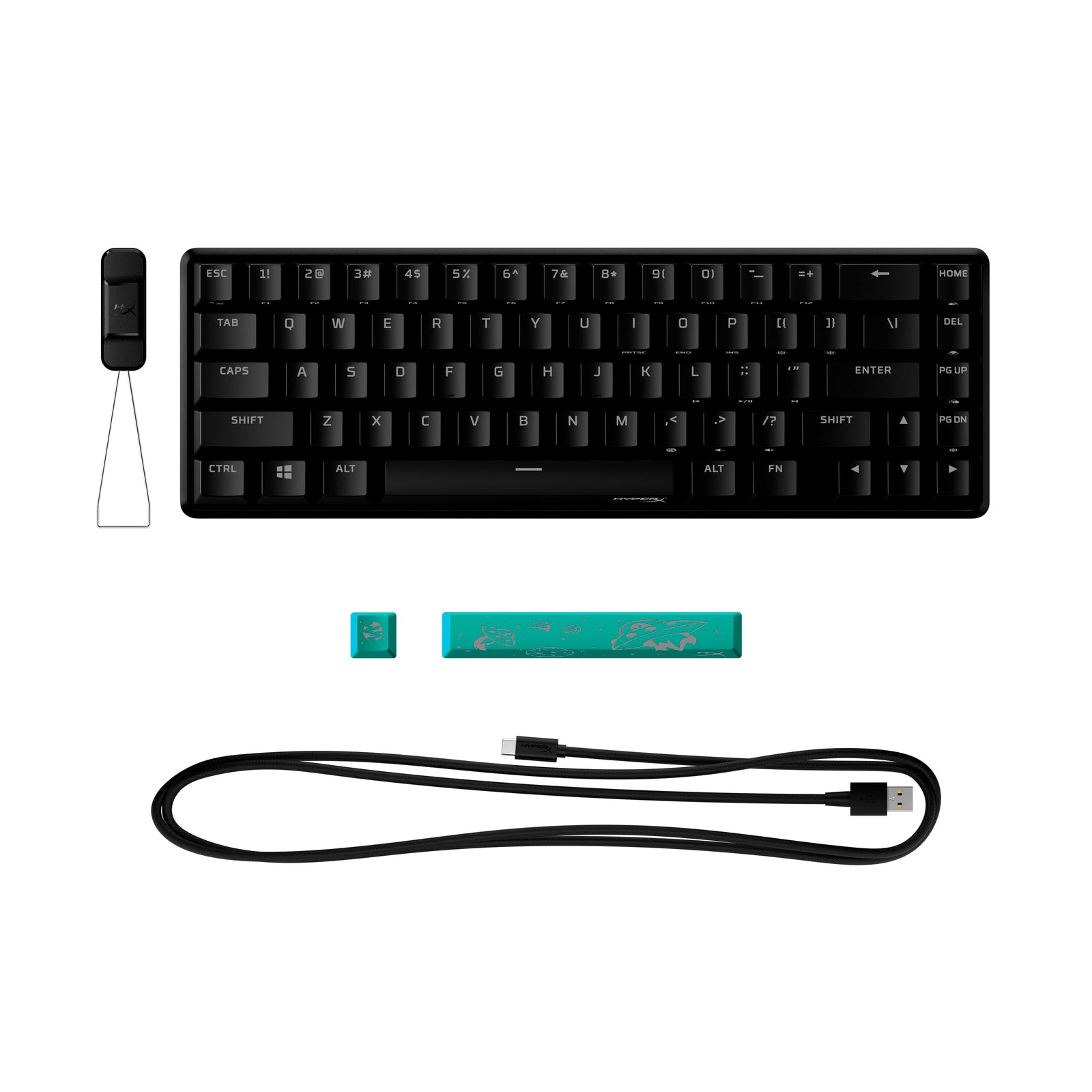 HyperX Alloy Origins 65 - Mechanical Gaming Keyboard - HX Red (US Layout) - 06