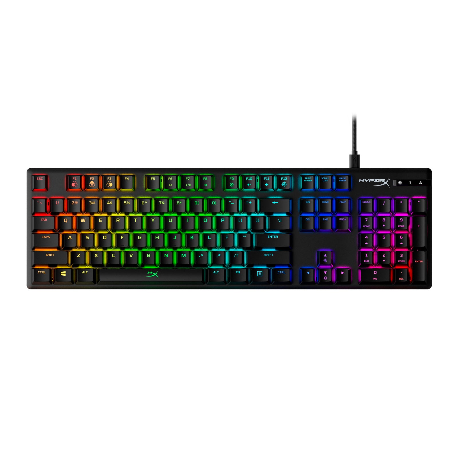 HyperX Alloy Origins - Mechanical Gaming Keyboard - HX Red (US Layout) - 01