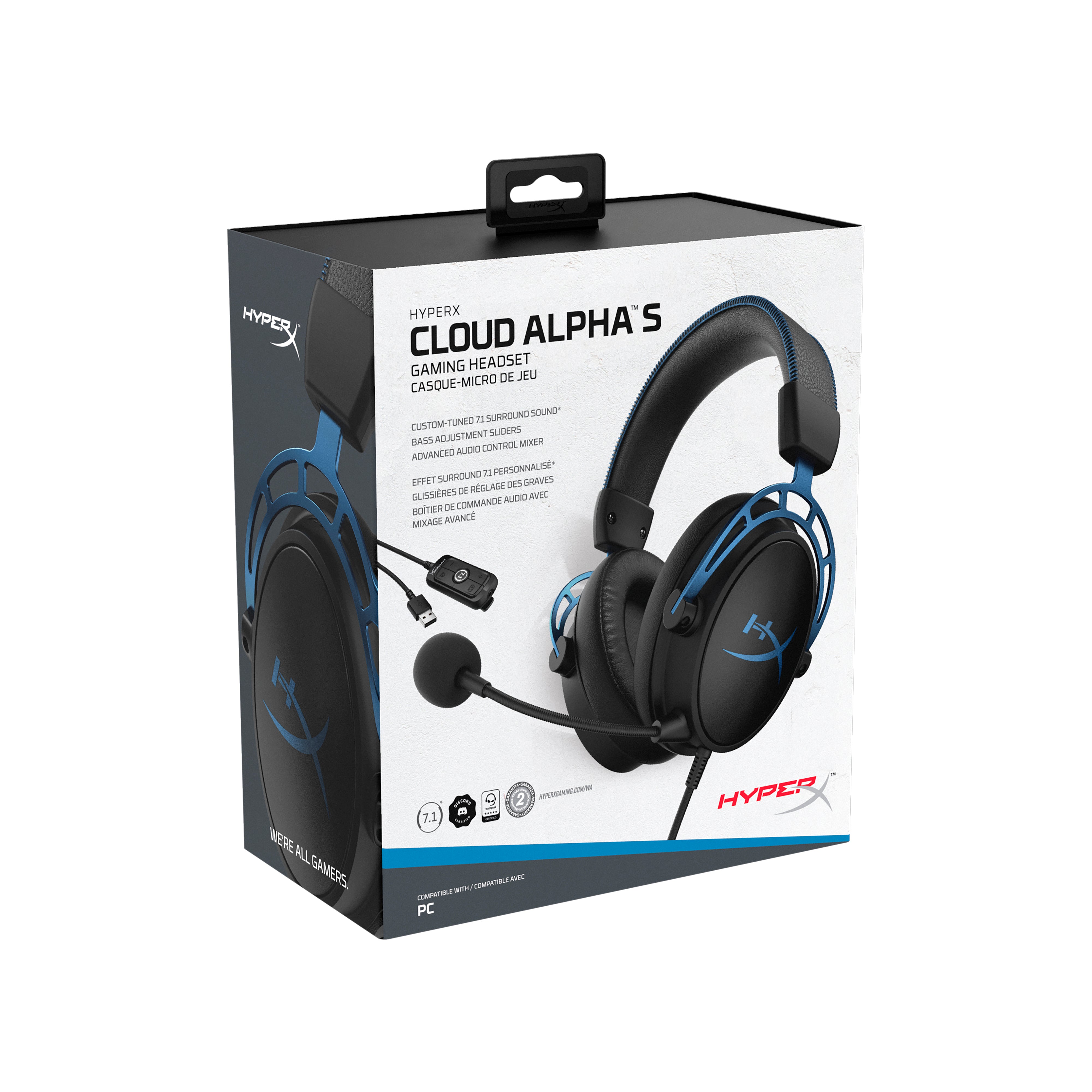 HyperX Cloud Alpha S – Casque Gaming