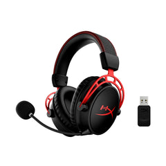 HyperX Cloud Alpha - Wireless Gaming Headset (Black-Red) - 07