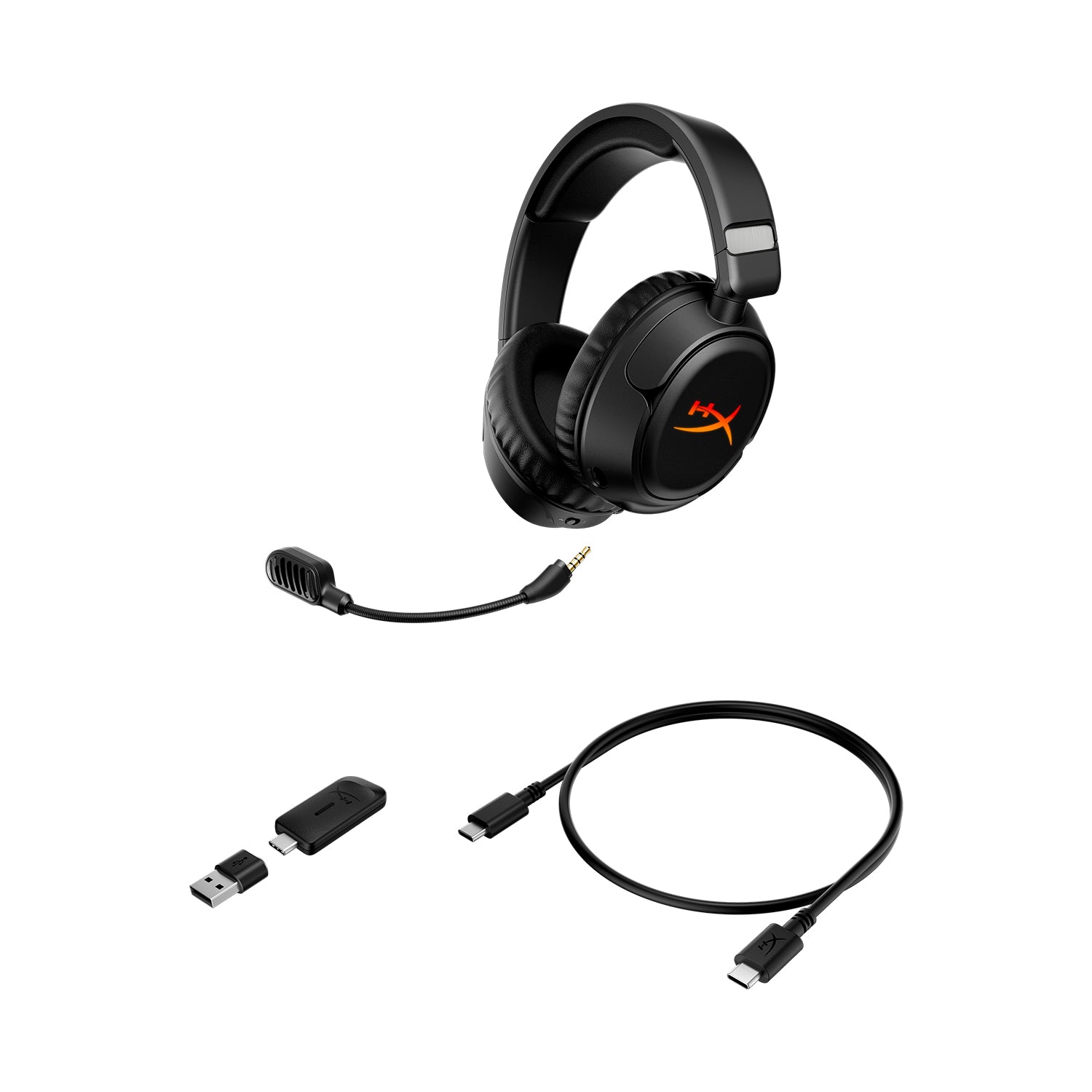 HyperX Cloud Flight 2 - Wireless Gaming Headset (Black) - 18
