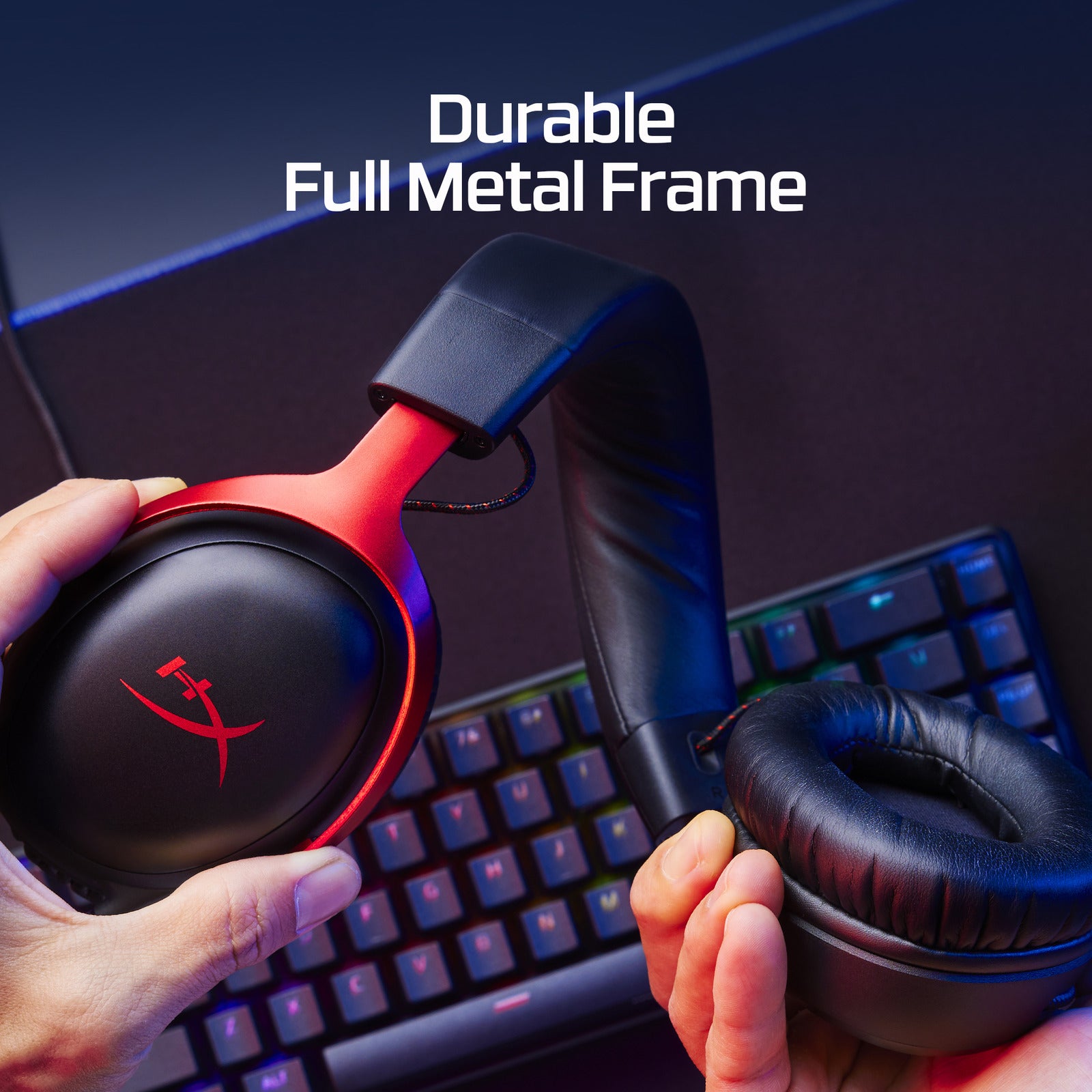 HyperX Cloud III - Gaming Headset (Black) - 06