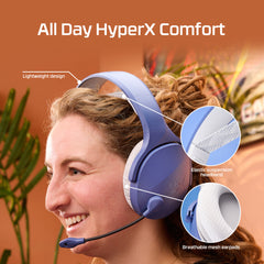 HyperX Cloud Jet - Wireless Gaming Headset (Light Blue) - 07