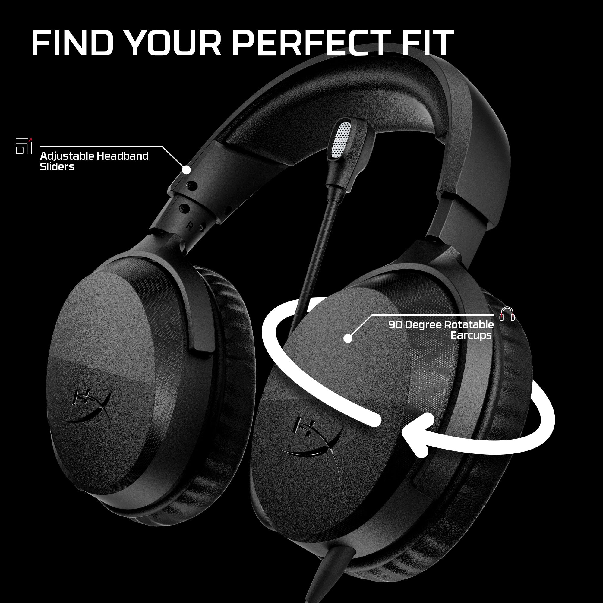 HyperX CloudX Stinger 3 Gaming Headset Xbox - 06
