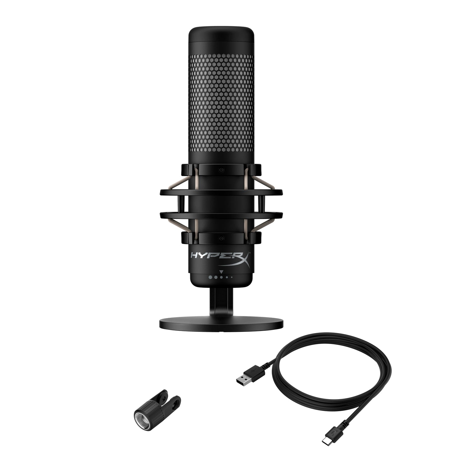 Amazon.co.jp: HyperX QuadCast S スタンドアロンマイク RGB