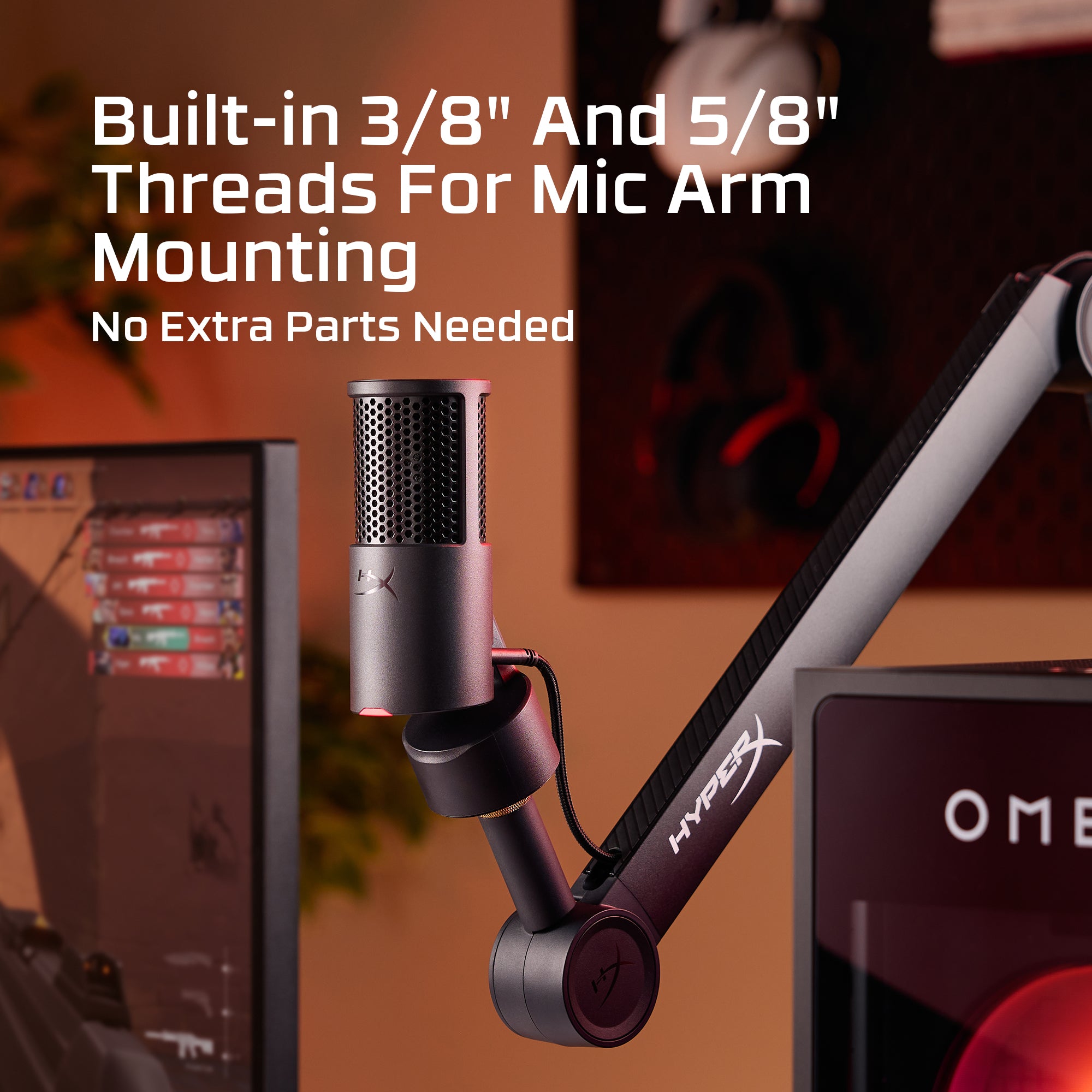 HyperX SoloCast 2 – USB Microphone