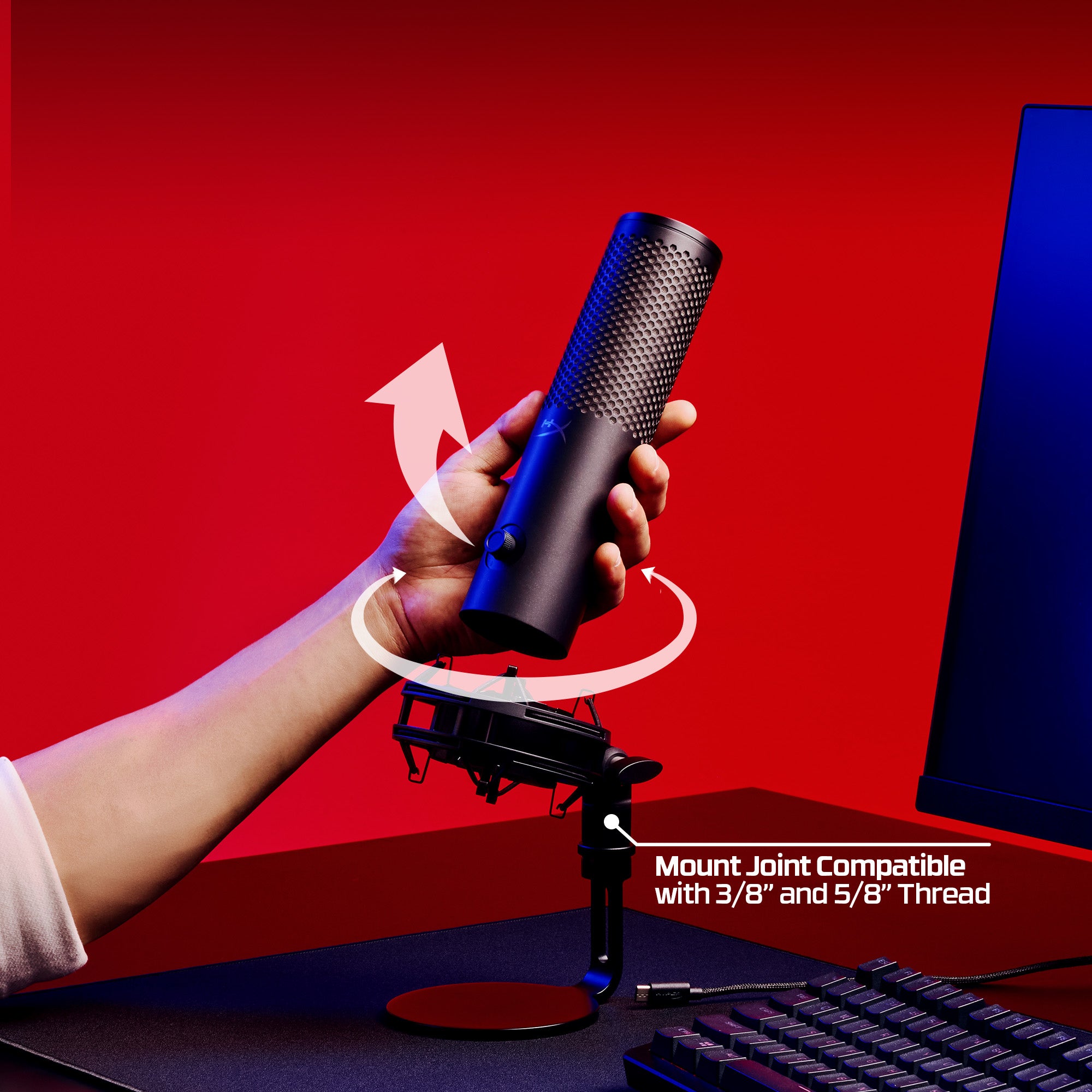Redesigned Detachable Shock Mount