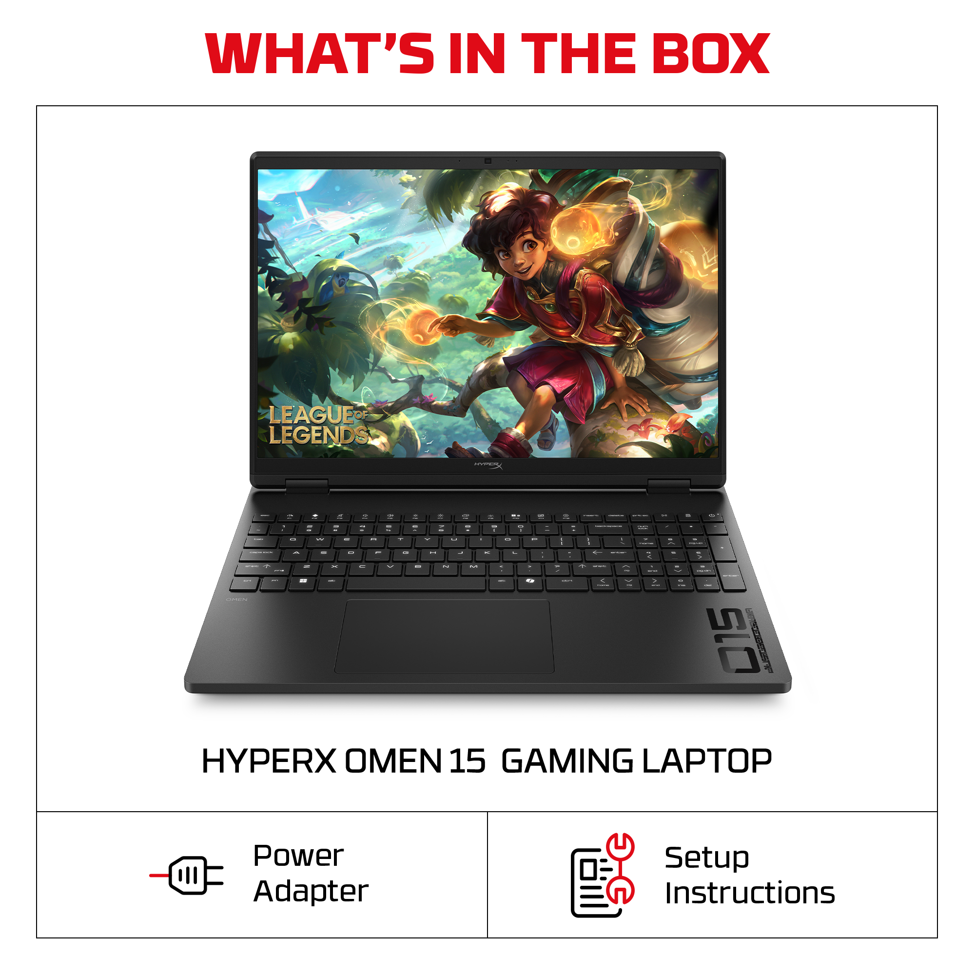 HyperX OMEN 15 inch Gaming Laptop PC 15-gb0020ca - 06
