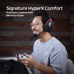 HyperX Cloud Alpha - Wireless Gaming Headset (Black-Red) - 05