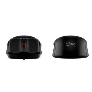 HyperX Pulsefire Haste 2 Black Gaming Mouse showing back and front sides