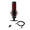 Accessories for HyperX Quadcast USB Microphone with red lighting including cable